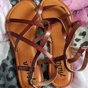 Strappy sandals
